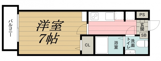 プリモクラッセ登戸の間取り