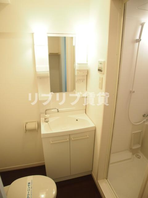 プリモクラッセ登戸の独立洗面台