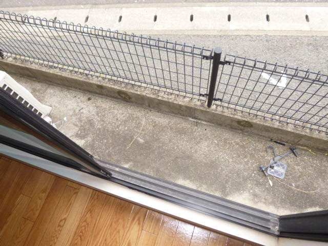 西之浦サンプラザのバルコニー