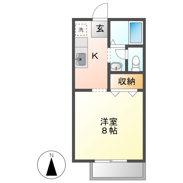 西之浦サンプラザの間取り