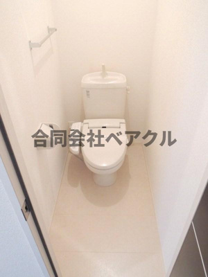 【トイレ】 | ウエストビレッジ桃山B棟 | 落ち着いたトイレです