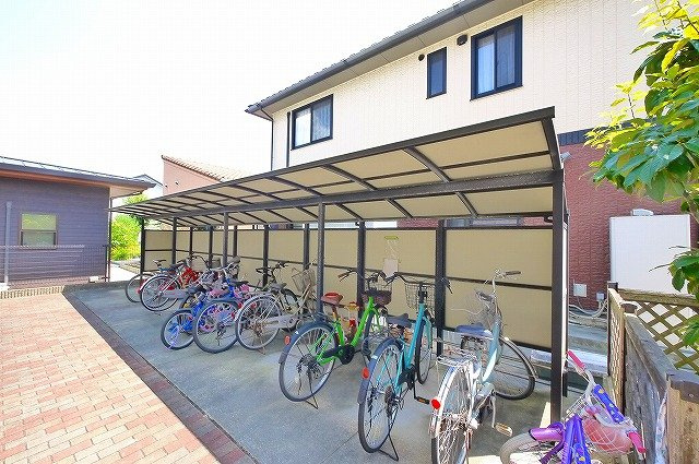 グランメール州見台　Ａ棟のその他共用部分|駐輪場です