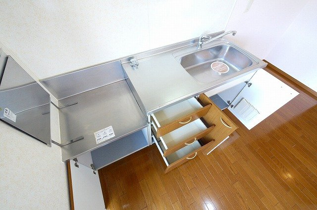 グランメール州見台　Ａ棟のキッチン|きれいなキッチンです