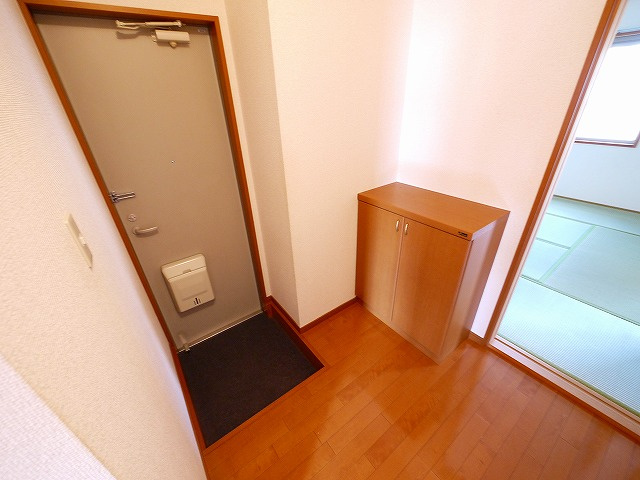 サテライトミーホA棟の玄関|玄関です