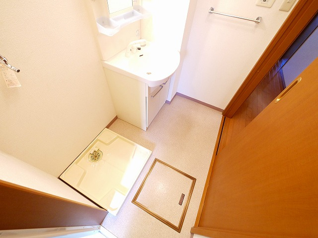 サテライトミーホA棟の洗面所|使いやすい洗面所です