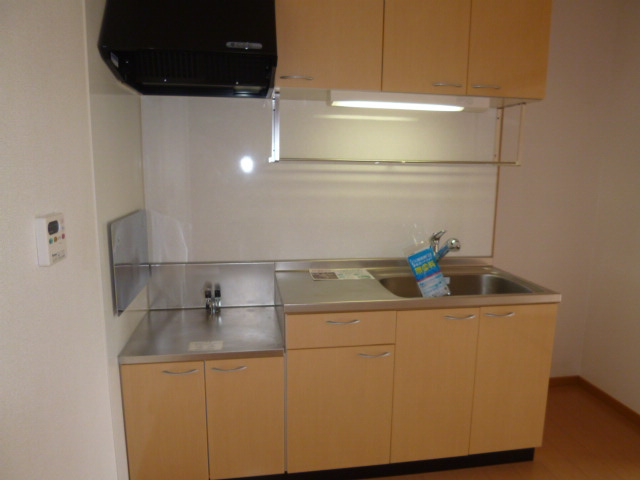 パラッツオ・クォーレＢのキッチン|ガスコンロ設置可