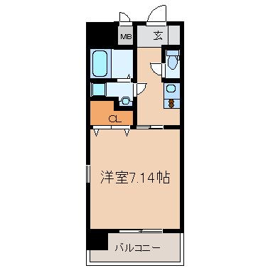 【間取り】 | ネオシティ天神橋