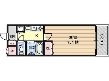 【間取り】 | アクロス塚本リヴィエール
