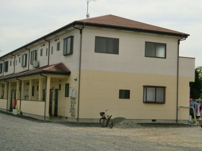 【外観】 | ふじサイレント | 市場町　トリプルゼロ　礼金￥0　敷金￥0　家賃1ヶ月無料　駐車場2台込み　照明器具付