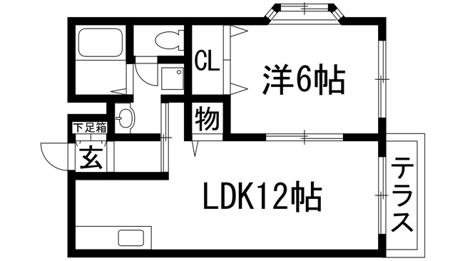 【間取り】 | チェリーハイツ