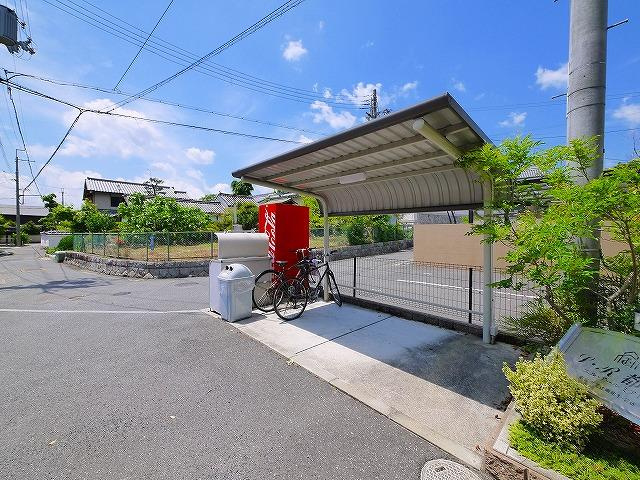 L・R都跡のその他共用部分|駐輪場です