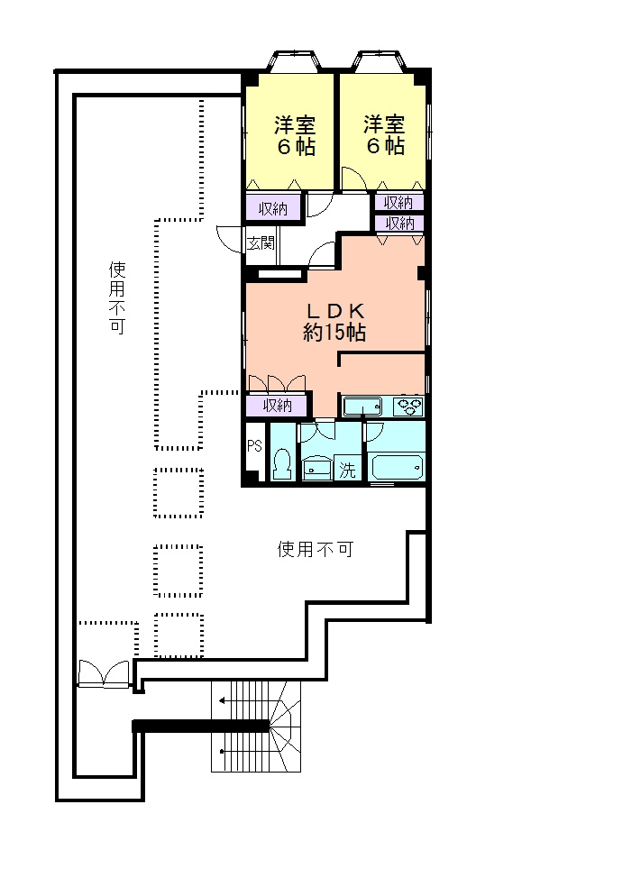 ウメジュネスの間取り