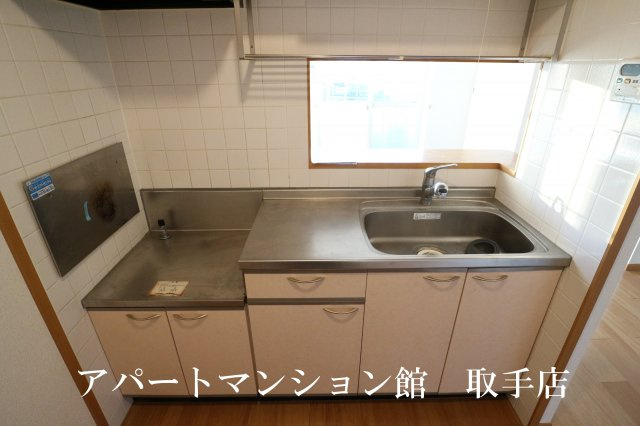 グリーンフィールドBのキッチン