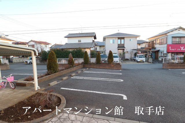 グリーンフィールドBの駐車場