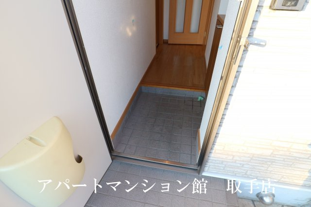 グリーンフィールドBの玄関