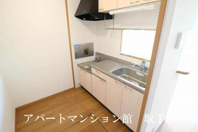 グリーンフィールドBのキッチン