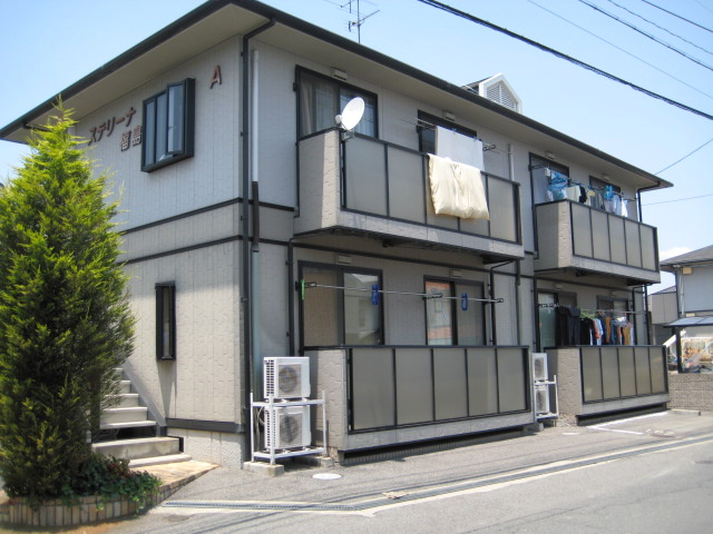 倉敷市福島のアパートの外観