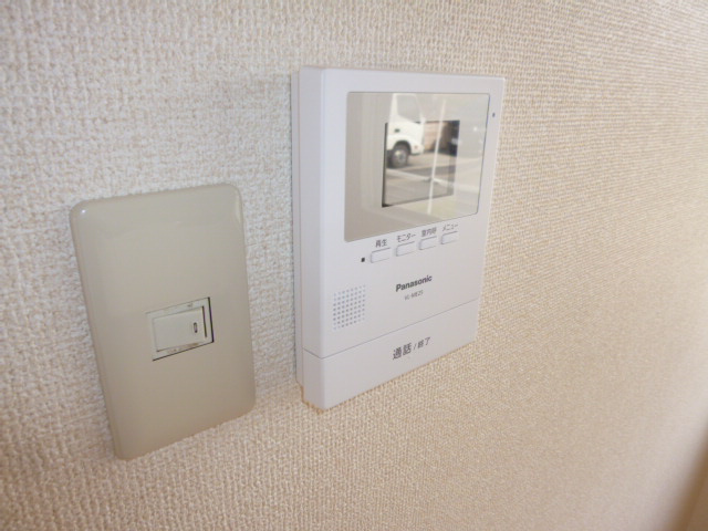 倉敷市連島町鶴新田のアパートのセキュリティ