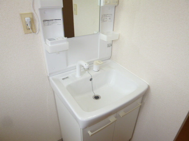 倉敷市連島町鶴新田のアパートの洗面所