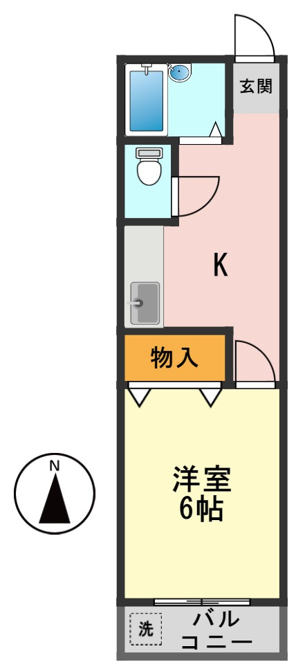 サンバースの間取り