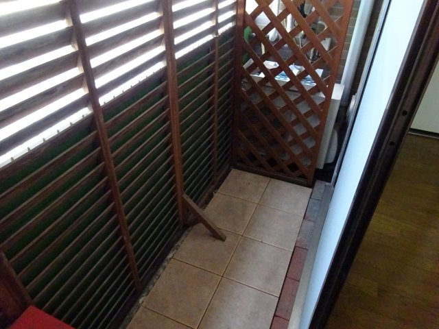 フォレスト・インのバルコニー