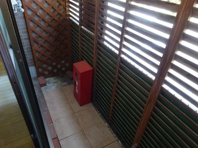 フォレスト・インのバルコニー