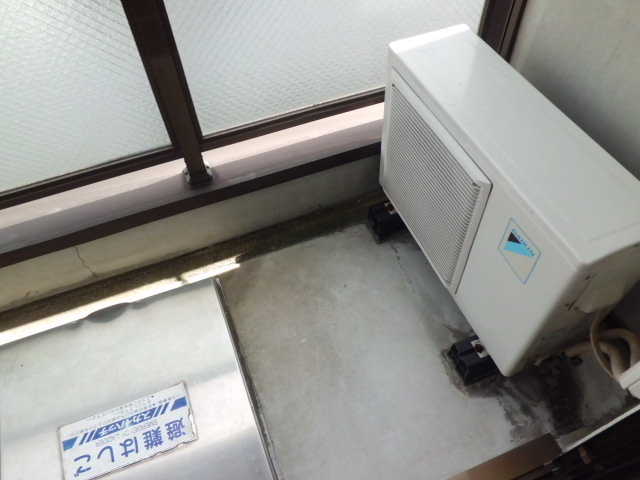エスティーコートのバルコニー