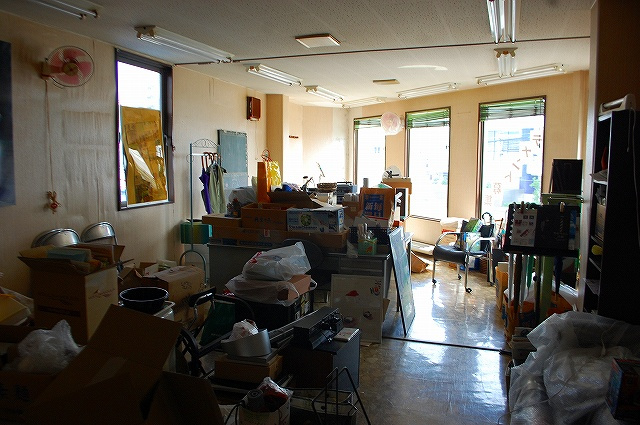 喜田ビルの内装