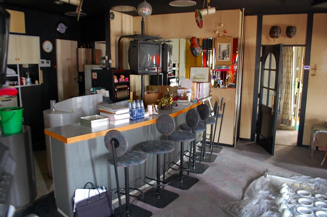 喜田ビルの内装