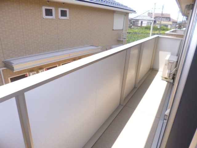 サンモールＡ棟のバルコニー