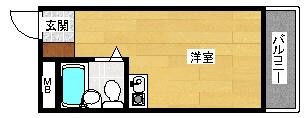 ヒルズ鳳の間取り|ヒルズ鳳