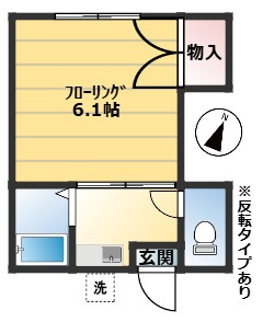サンフォレスタ岩岡の間取り