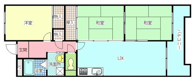 やかた南浜寺Ⅰの間取り|やかた南浜寺Ⅰ