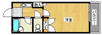 メゾンなかの間取り|メゾンなか