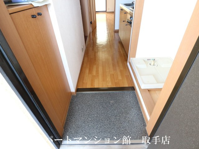 リバティーハイツ・エビハラの玄関