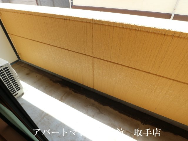 リバティーハイツ・エビハラのバルコニー