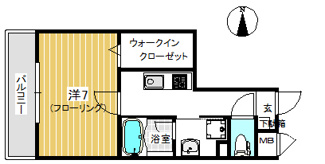 【間取り】 | ループ１３８渋谷