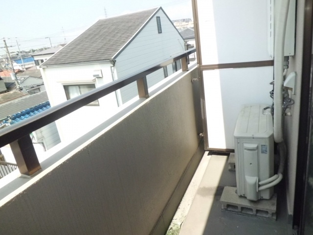 マンションライツのバルコニー