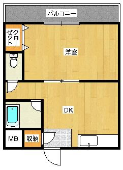 昌和鳳の間取り|昌和鳳