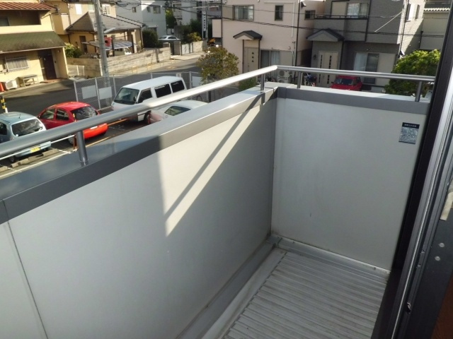 ファミール取石のバルコニー