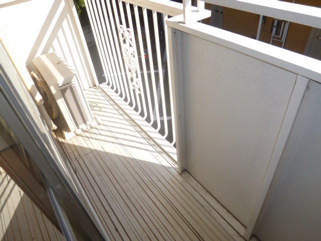 ハイツあかねＡのバルコニー