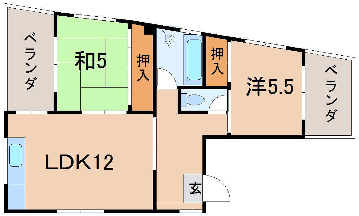 メゾン成の間取り