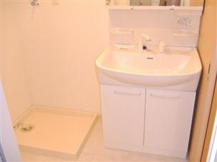 【洗面所】 | 鈴の音 | 洗濯機置き場です