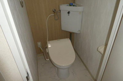 【トイレ】 | プレジール中野屋B | ウォシュレット