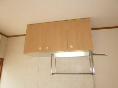 【キッチン】 | プレジール中野屋B | キッチン上収納