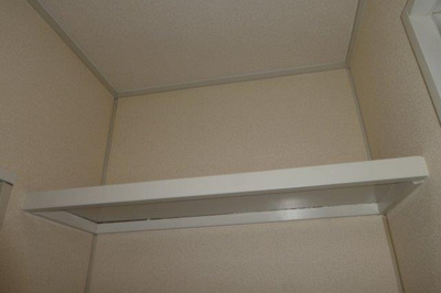 【収納】 | プレジール中野屋B | 洗濯機上棚