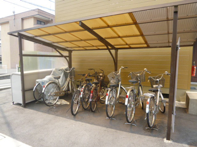 【その他共用部分】 | プレジール中野屋B | 駐輪場