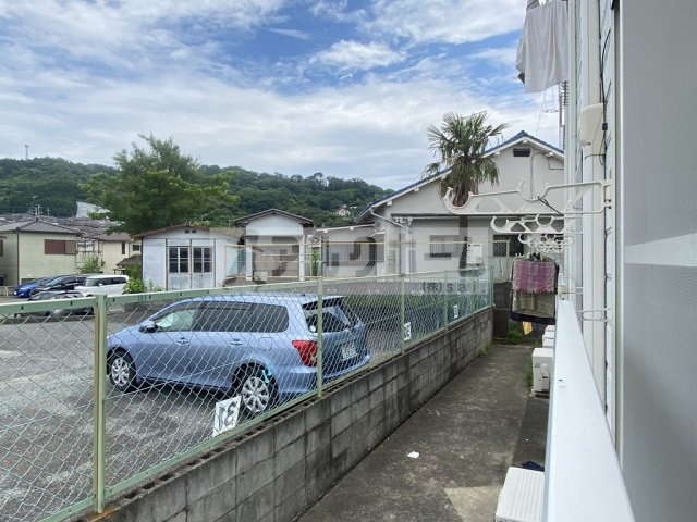 サンシーハウスのバルコニー