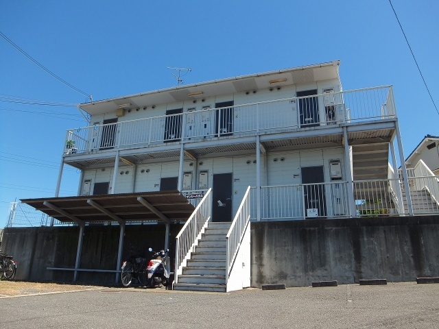 サンシーハウスの外観|サンシーハウス　柏原市　賃貸アパート　ハイツ　