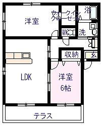 【間取り】 | ミューズ二色